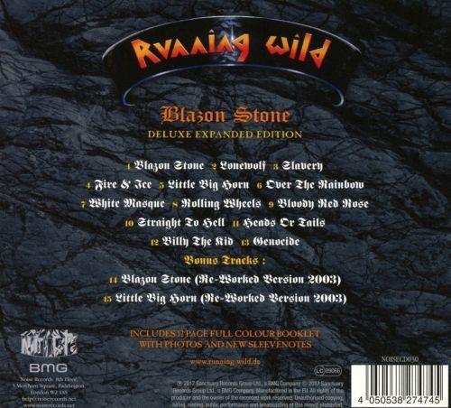 Running Wild - Blazon Stone (2017 Reissue w. 2 bonus tracks) - CD - New
