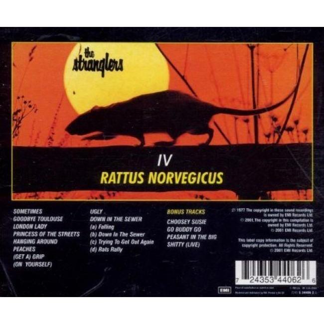 Stranglers - Rattus Norvegicus (2017 reissue w. 6 bonus tracks) - CD - New