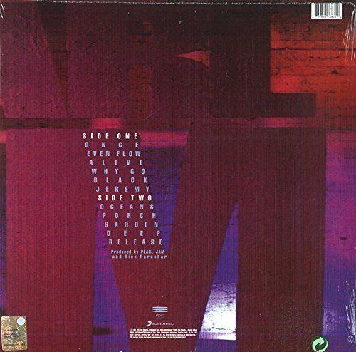 Pearl Jam - Ten (180g 2017 reissue) - Vinyl - New