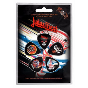 Judas Priest - 5 x Guitar Picks Plectrum Pack (Turbo)