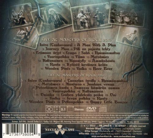 Korpiklaani - Live At Masters Of Rock (2CD/DVD) (R0) - CD - New