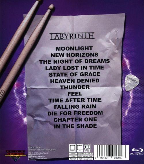 Labyrinth - Return To Live (RA/B/C) - Blu-Ray - Music