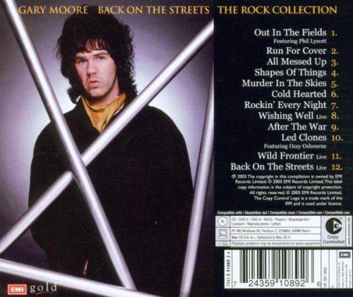 Moore, Gary - Back On The Streets - The Rock Collection - CD - New