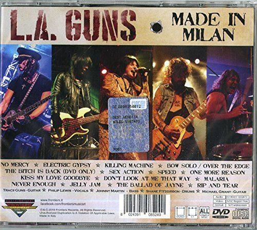 L.A. Guns - Made In Milan (Deluxe Ed. CD/DVD) (R0) - CD - New