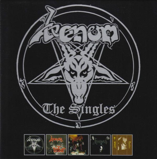 Venom - Singles, The (In League With Satan/Bloodlust/Die Hard/Warhead/Manitou) (5CD box) - CD - New