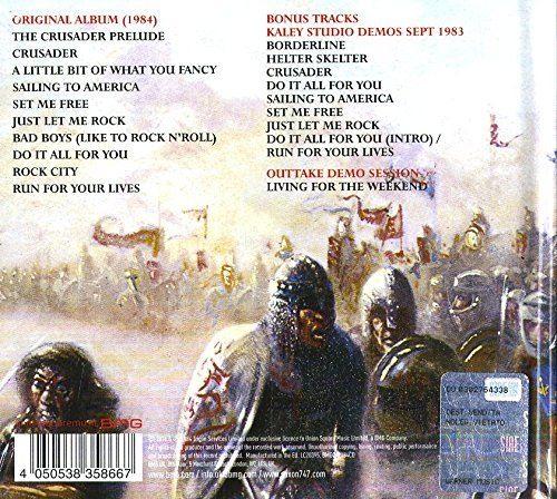 Saxon - Crusader (2018 Mediabook reissue w. 10 bonus tracks) - CD - New