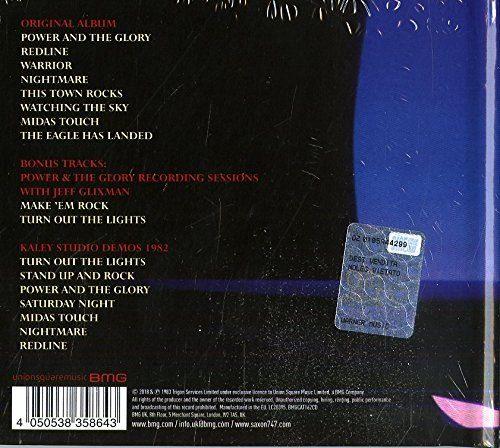 Saxon - Power & The Glory (2018 Mediabook reissue w. 9 bonus tracks) - CD - New