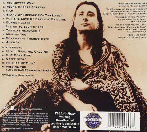 Perry, Steve - For The Love Of Strange Medicine (2006 reissue w. 5 bonus tracks) - CD - New