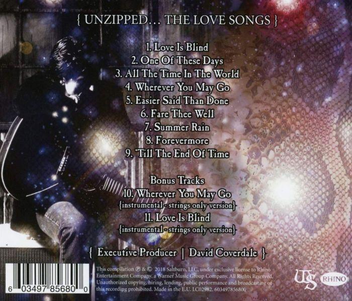 Whitesnake - Unzipped (w. 2 bonus tracks) - CD - New
