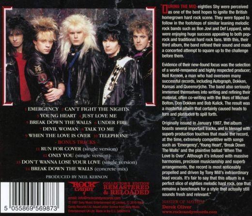 Shy - Excess All Areas (Rock Candy rem. w. 4 bonus tracks) - CD - New