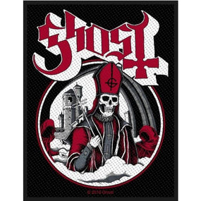 Ghost - Secular Haze (75mm x 100mm) Sew-On Patch