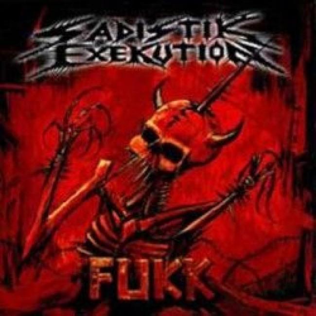 Sadistik Exekution - Fukk (Ltd. Ed. 2022 Opaque Red/Black Marbled vinyl reissue) - Vinyl - New