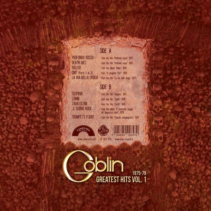 Goblin - Greatest Hits Vol. 1 1976-79 (Red vinyl gatefold) (2020 RSD LTD ED) - Vinyl - New