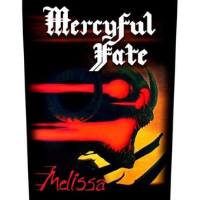 Mercyful Fate - Melissa - Sew-On Back Patch (295mm x 265mm x 355mm)