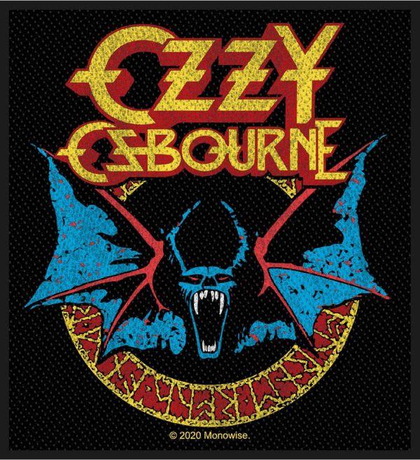 Osbourne, Ozzy - Bat (100mm x 90mm) Woven Sew-On Patch