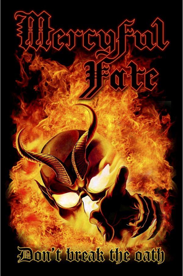 Mercyful Fate - Premium Textile Poster Flag (Dont Break The Oath) 104cm x 66cm