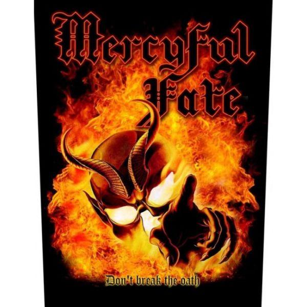 Mercyful Fate - Dont Break The Oath Sew-On Back Patch (295mm x 265mm x 355mm)