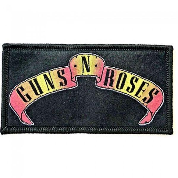 Guns N Roses - Scroll Logo (100mm x 50mm) Sew-On Patch
