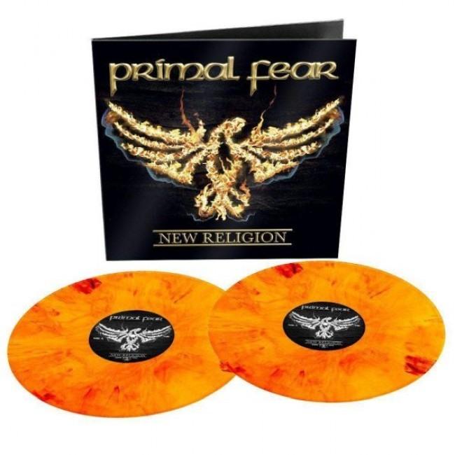 Primal Fear - New Religion (Ltd. Ed. 2020 2LP Orange/Red Marbled Vinyl gatefold reissue w. bonus track) - Vinyl - New