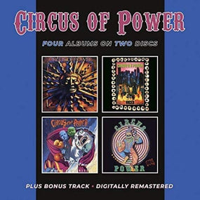 Circus Of Power - Circus Of Power/Vices/Live At The Ritz EP/Magic And Madness (2020 2CD rem. w. bonus track) - CD - New