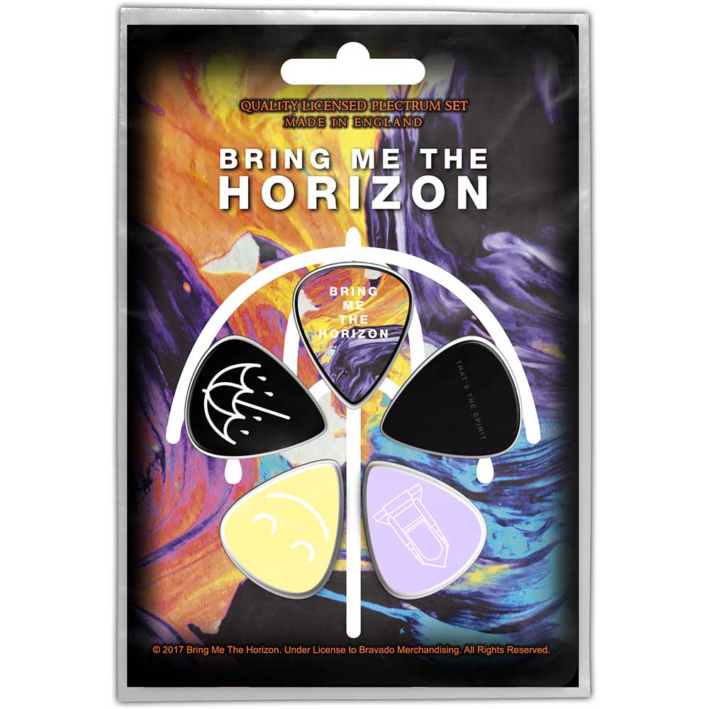 Bring Me The Horizon - 5 x Guitar Picks Plectrum Pack (Thats The Spirit)