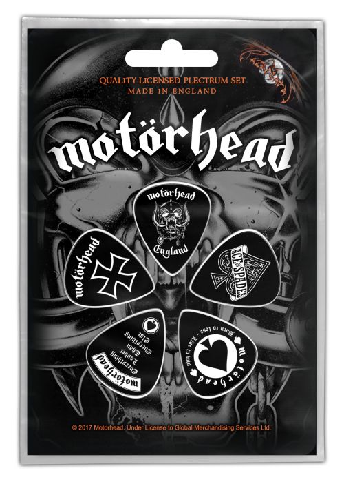 Motorhead - 5 x Guitar Picks Plectrum Pack (England)