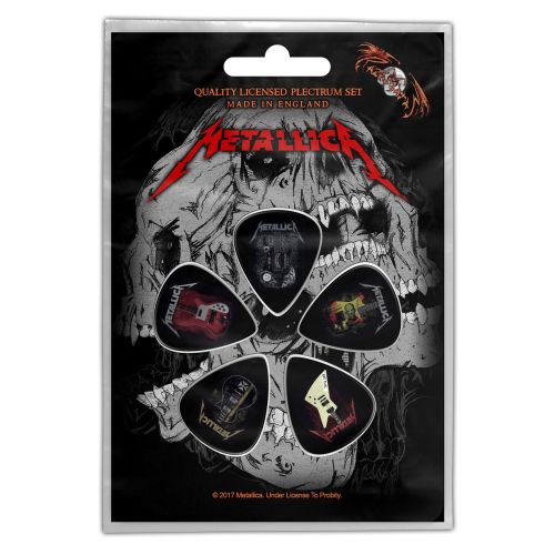 Metallica - 5 x Guitar Picks Plectrum Pack (Guitars)