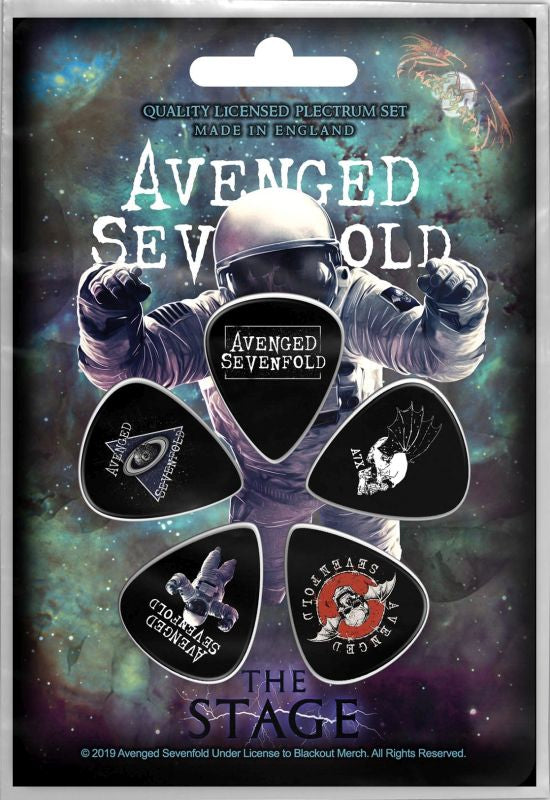 Avenged Sevenfold - 5 x Guitar Picks Plectrum Pack (Stage)