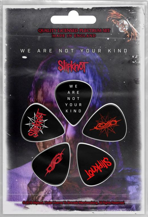 Slipknot - 5 x Guitar Picks Plectrum Pack (We Are Not Your Kind)