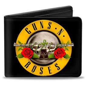 Guns N Roses - Bullet Logo - Bi-Fold Wallet - Faux Leather