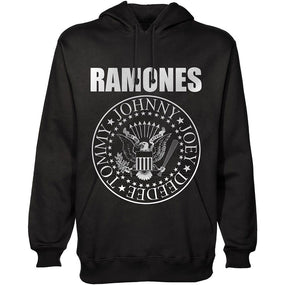 Ramones - Pullover Black Hoodie (Presidential Seal) - 100% Official Merchandise