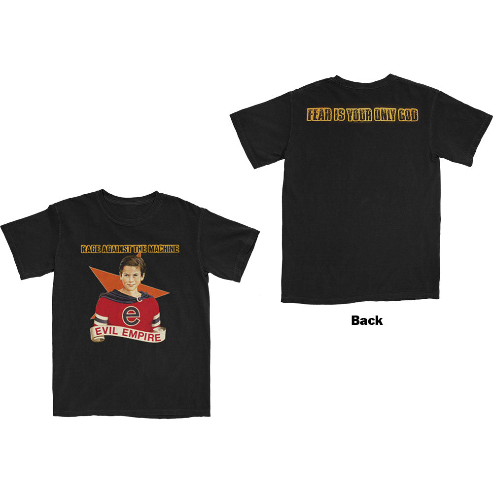 Rage Against The Machine - Evil Empire Fear Is Your Only God Black Shirt