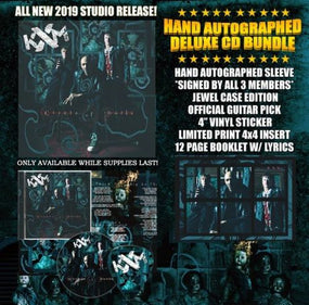 KXM - Circle Of Dolls (Autographed Deluxe Ed. w. sticker, guitar pick, ltd. print insert) - CD - New