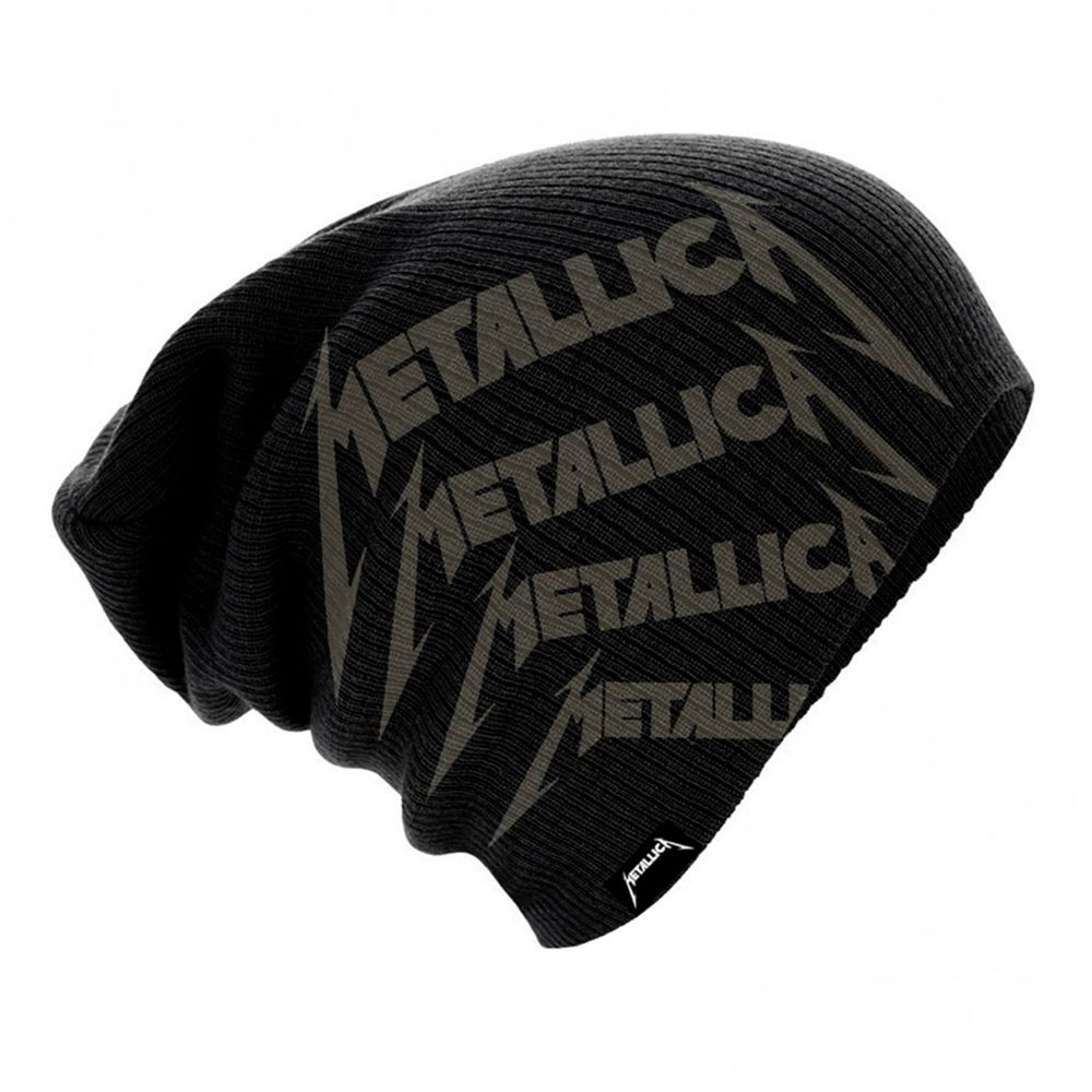 Metallica - Knit Beanie - Printed - Logo Stacked