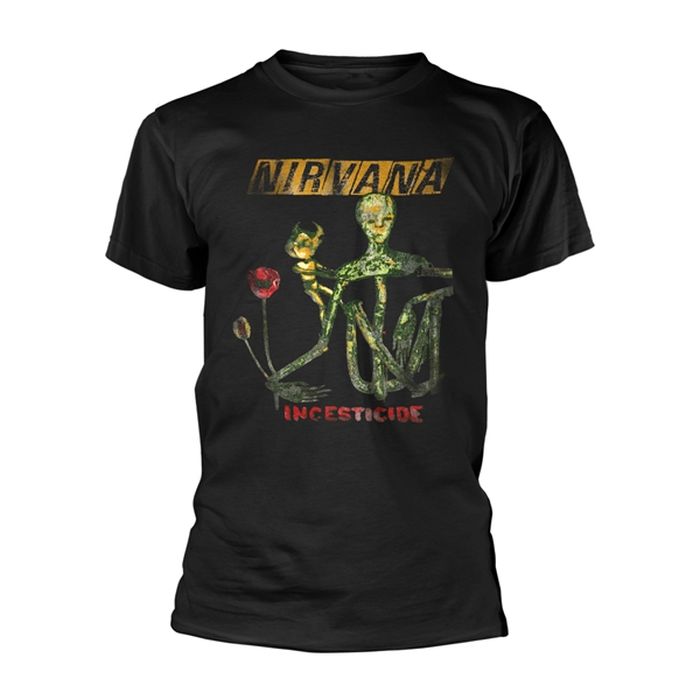 Nirvana - Incesticide Black Shirt
