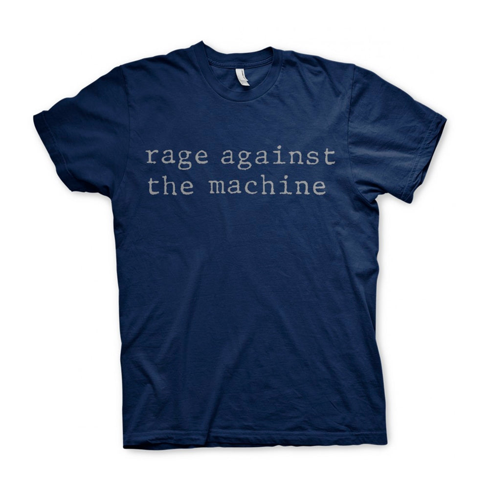 Rage Against The Machine - Original Logo Navy Shirt
