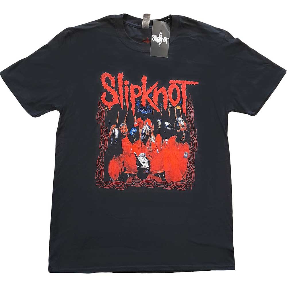 Slipknot - 1st Album Band Frame Black Shirt