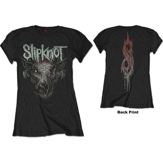 Slipknot - Infected Goat Womens Black Shirt