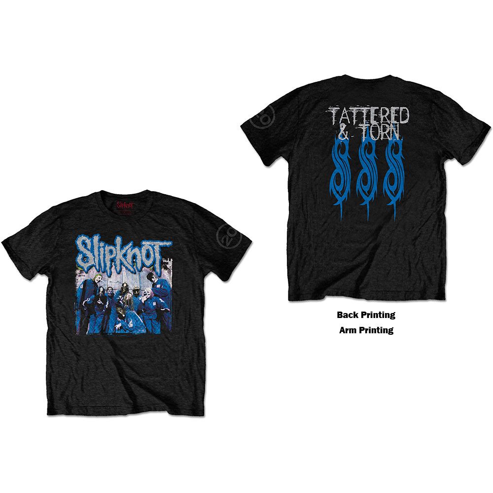 Slipknot - Tattered & Torn Black Shirt