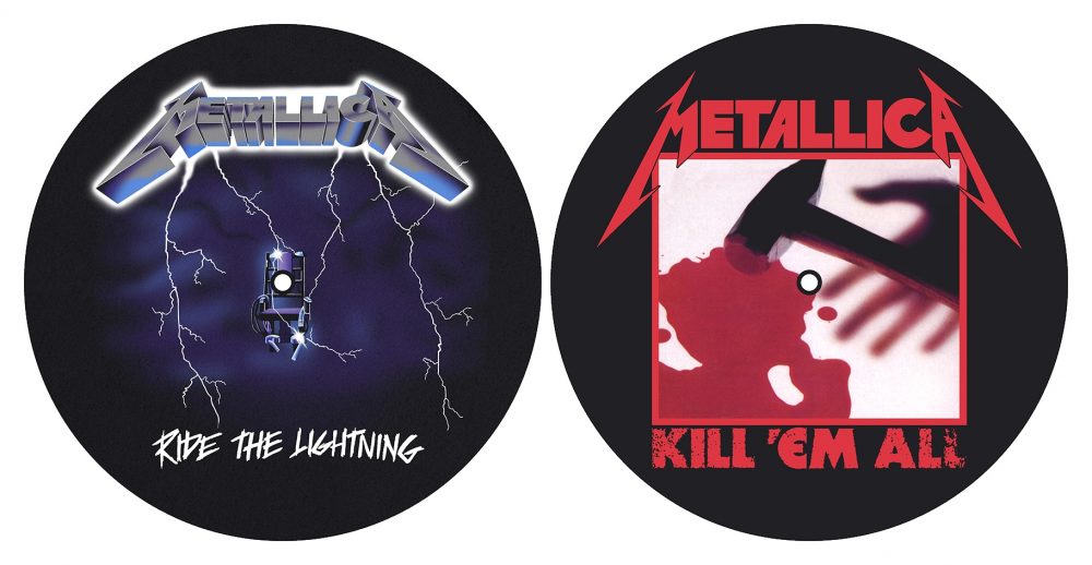Metallica - Turntable Slipmat Pair (Kill Em All/Ride The Lightning)