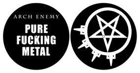 Arch Enemy - Turntable Slipmat Pair (Pure Fucking Metal)