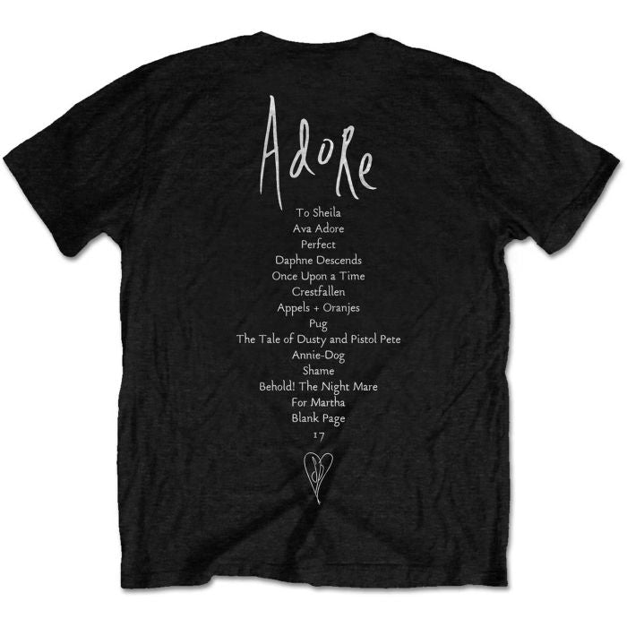 Smashing Pumpkins - Adore Tracklist Black Shirt