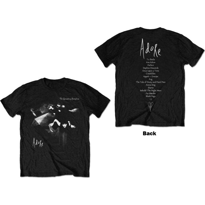 Smashing Pumpkins - Adore Tracklist Black Shirt