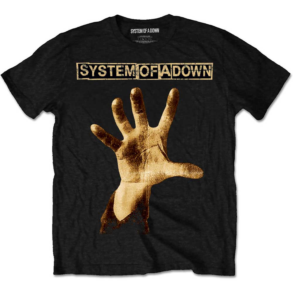 System Of A Down - Hand Black Shirt
