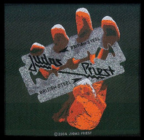 Judas Priest - British Steel (100mm x 100mm) Sew-On Patch