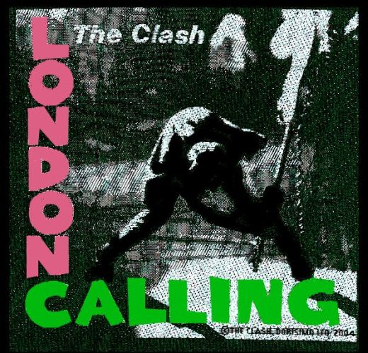Clash, The - London Calling (100mm x 100mm) Sew-On Patch