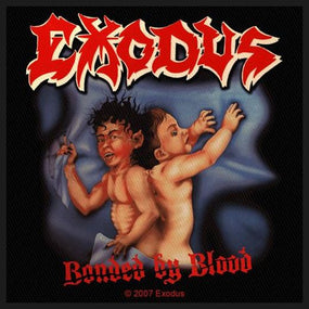 Exodus - Bonded By Blood (100mm x 100mm) Sew-On Patch