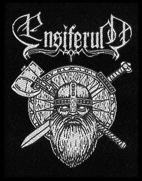 Ensiferum - Sword and Axe (100mm x 80mm) Sew-On Patch