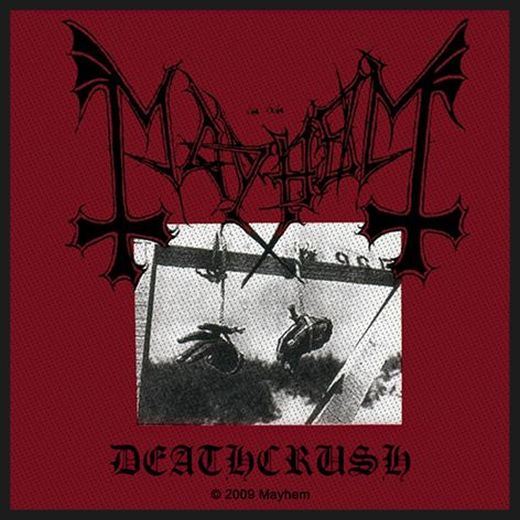 Mayhem - Deathcrush (100mm x 100mm) Sew-On Patch