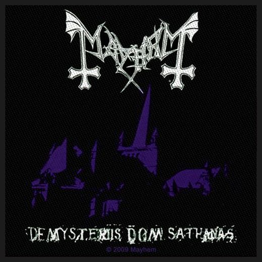 Mayhem - De Mysteriis (100mm x 100mm) Sew-On Patch